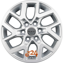 MAK Velgen - GRAVEL Silver - 16 inch
