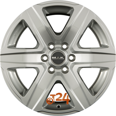 MAK Velgen - STONE 6 Silver - 20 inch