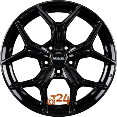 MAK Velgen - EPICA Gloss Black - 17 inch