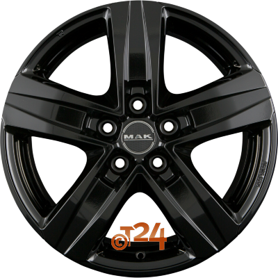 MAK Velgen - STONE 5 Gloss Black - 18 inch