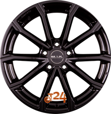 MAK Velgen - DAVINCI Gloss Black - 19 inch