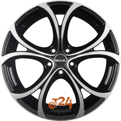 MAK Velgen - LARIO Black Mirror Face - 18 inch