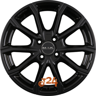MAK Velgen - DAVINCI Gloss Black - 17 inch