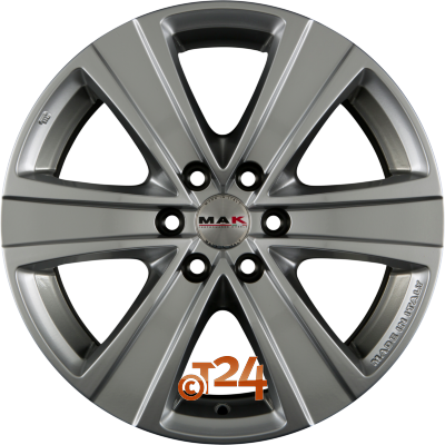 MAK Velgen - FUOCO 6 Hyper Silver - 18 inch