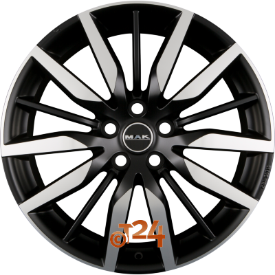 MAK Velgen - BARBURY Ice Black - 20 inch