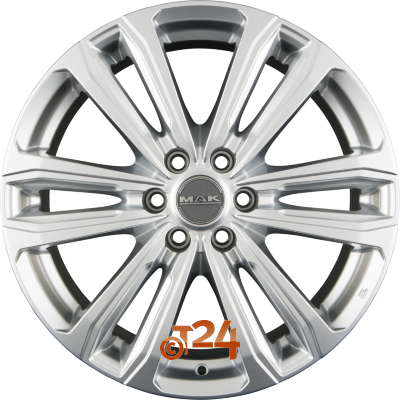 MAK Velgen - SAFARI 6 Silver - 18 inch