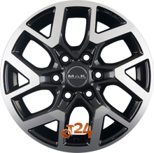 MAK Velgen - GRAVEL Black Mirror Face - 16 inch