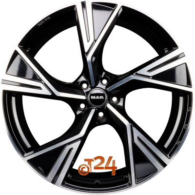 MAK Velgen - STARK Black Mirror Face - 20 inch