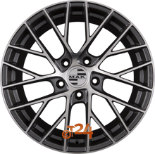 MAK Velgen - MONACO Gun Metal Mirror Face - 21 inch