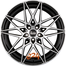 MAM Velgen - MAM B2 Black Front Polish  - 20 inch