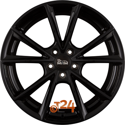 MAM Velgen - MAM A5 Black Painted  - 19 inch