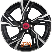 MAM Velgen - MAM RS5 Black Front Polish  - 16 inch