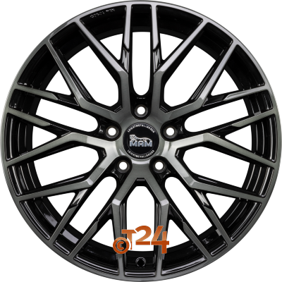 MAM Velgen - MAM RS4 Gun Metal Brushed  - 19 inch