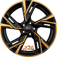 MAM Velgen - MAM RS5 Matt Black Front Copper  - 19 inch