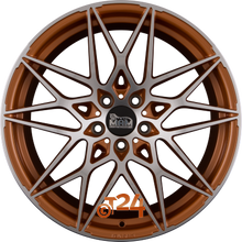 MAM Velgen - MAM B2 Orange Front Polished  - 20 inch