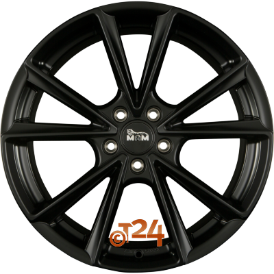 MAM Velgen - MAM A5 Matt Black Painted  - 20 inch