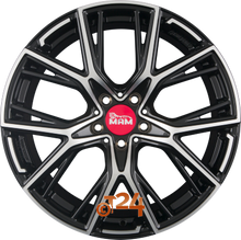 MAM Velgen - MAM B4 Black Front Polish  - 19 inch