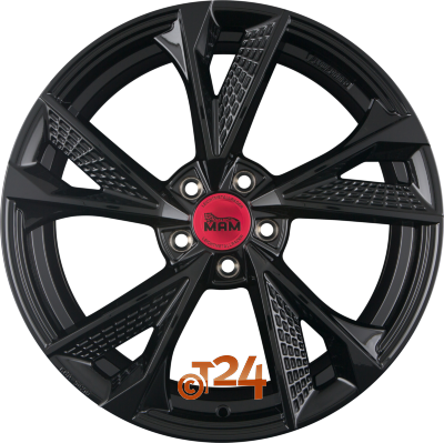 MAM Velgen - MAM RS6 Black Painted  - 19 inch