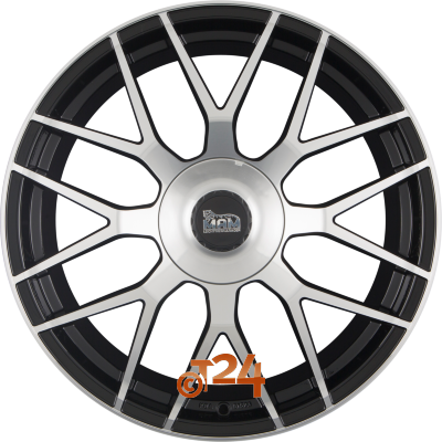 MAM Velgen - MAM GT1 Black Front Polish  - 20 inch