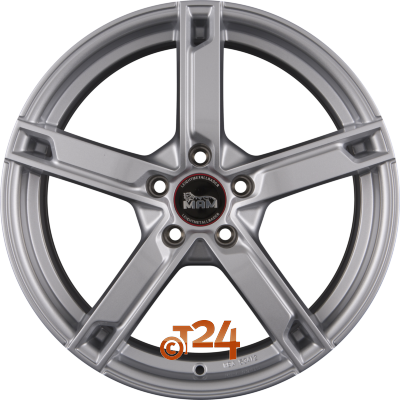 MAM Velgen - MAM W4 Silver Painted  - 17 inch