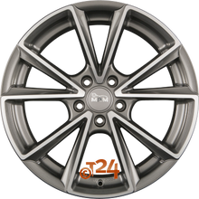 MAM Velgen - MAM A5 Palladium Front Polished  - 20 inch