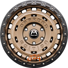 MOTEC Velgen - R-CROSS (MOF1) Matt Bronze Ring Matt Schwarz - 18 inch