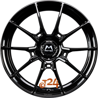 MOTEC Velgen - ULTRALIGHT EVO (MCR5) Schwarz Glanzend - 18 inch