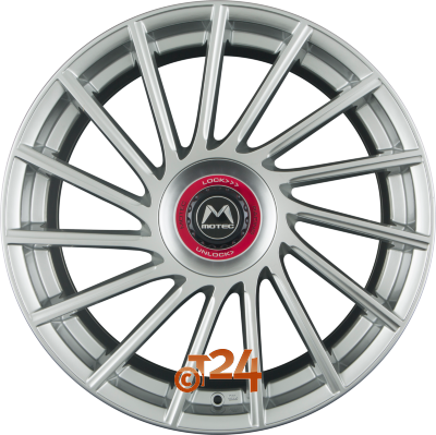 MOTEC Velgen - TORNADO REVOLUTION (MCT9R) High Gloss Silver - 20 inch