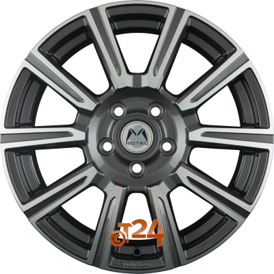 MOTEC Velgen - WM1-VANTASTIC Grau Poliert - 17 inch