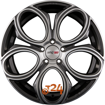 MOTEC Velgen - CURVE (MCT12) Gunmetal Polished - 19 inch