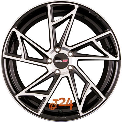 MOTEC Velgen - SUPREME (MCT13) Schwarz Poliert - 20 inch