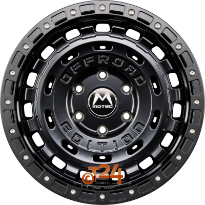 MOTEC Velgen - R-CROSS (MOF1) Matt Schwarz Ring Matt Schwarz - 18 inch