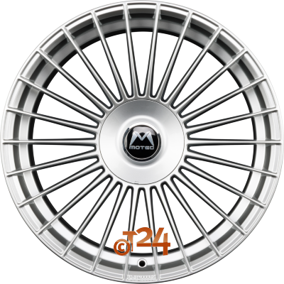 MOTEC Velgen - VENOM (MCT18) High Gloss Silber - 19 inch