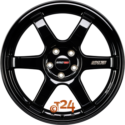 MOTEC Velgen - JPD (MCR6) Schwarz Glanzend - 19 inch