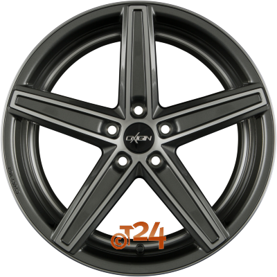 OXIGIN Velgen - OX18 CONCAVE Graphit Full Polish (HD-afwerking)  - 18 inch