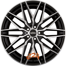 OXIGIN Velgen - OX25 OXCROSS Black Full Polish  - 20 inch