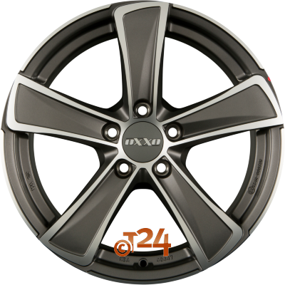 OXXO Velgen - KALLISTO (OX05) DARK - Matt Gunmetal Polished (MGMFP) - 18 inch