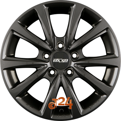 OXXO Velgen - LIBERTY (OX17) DARK - Gunmetal - 16 inch