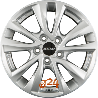OXXO Velgen - OBERON 5 (OX8) Silver - 18 inch