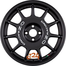 OZ Velgen - LEGGENDA Matt Black + White Lettering - 17 inch