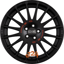 OZ Velgen - SUPERTURISMO GT Matt Black + Red Lettering - 19 inch