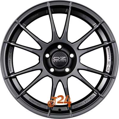 OZ Velgen - ULTRALEGGERA Matt Graphite Silver - 17 inch