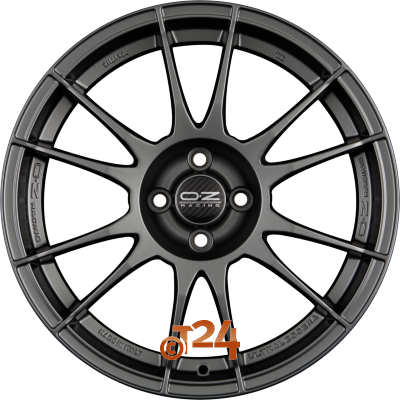 OZ Velgen - ULTRALEGGERA Matt Graphite Silver - 15 inch