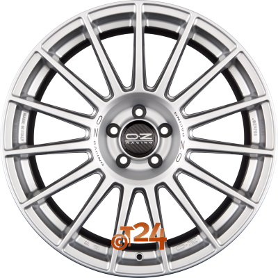 OZ Velgen - SUPERTURISMO DAKAR Matt Race Silver + Black Lettering - 21 inch