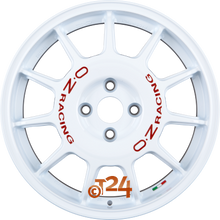 OZ Velgen - LEGGENDA Race White + Red Lettering - 17 inch