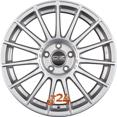 OZ Velgen - SUPERTURISMO LM Matt Race Silver + Black Lettering - 18 inch