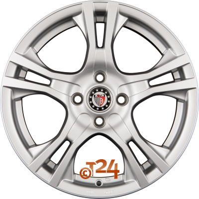 PLATIN Velgen - P 53 Silber - 15 inch
