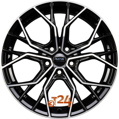 PLATIN Velgen - P 118 Black Polished - 19 inch
