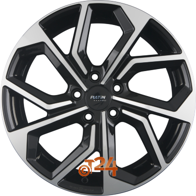 PLATIN Velgen - P 97 Black Polished - 16 inch
