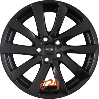 PLATIN Velgen - P 106 Diamant Schwarz - 19 inch